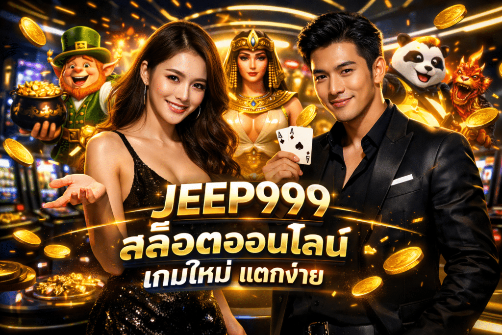 JEEP999 สล็อตออนไลน์ เกมใหม่ แตกง่าย แจกโบนัสฉ่ำ